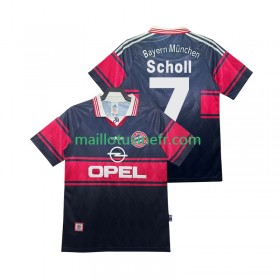 Maillot de Foot Bayern Munich Scholl 7 1999 Domicile Retro 1997